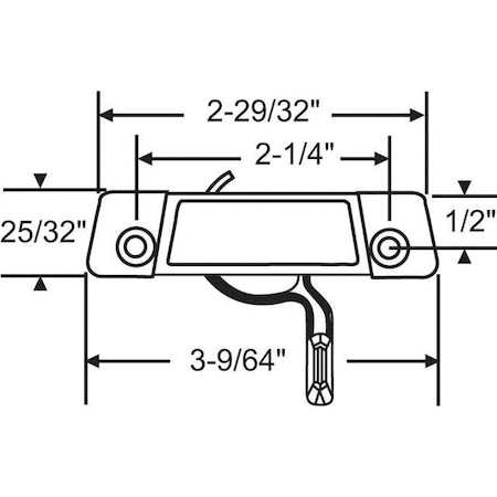 Strybuc RH Sash Lock Snow White 50-971-40RH